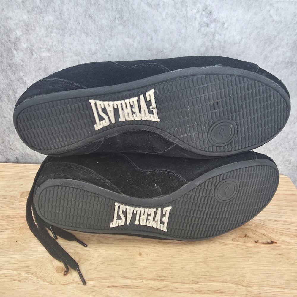 Everlast Wrestling Shoes Mens 8 Black Low Top MMA Boxing Combat Shoes AM461-1 - Picture 9 of 10